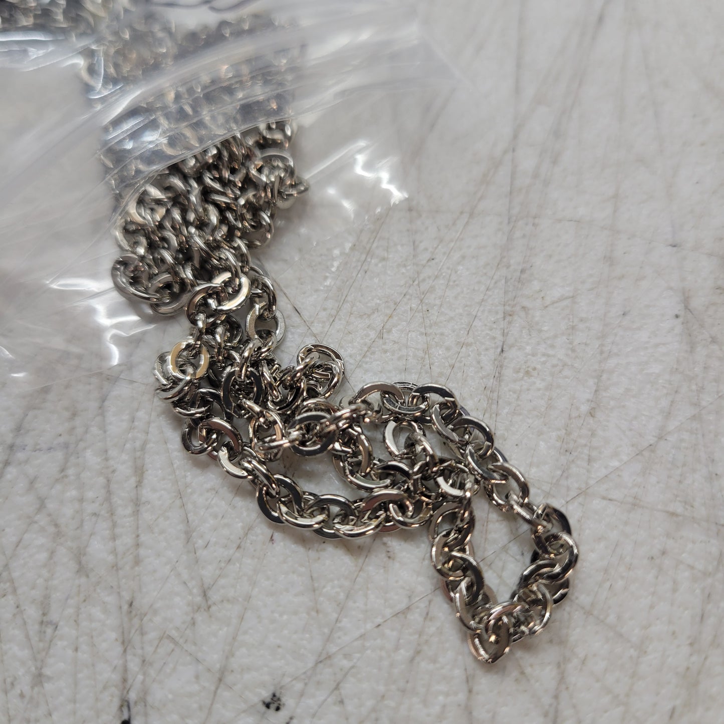 CLEARANCE 24" Silver Deco Chain (24 inch) | 4 Pack