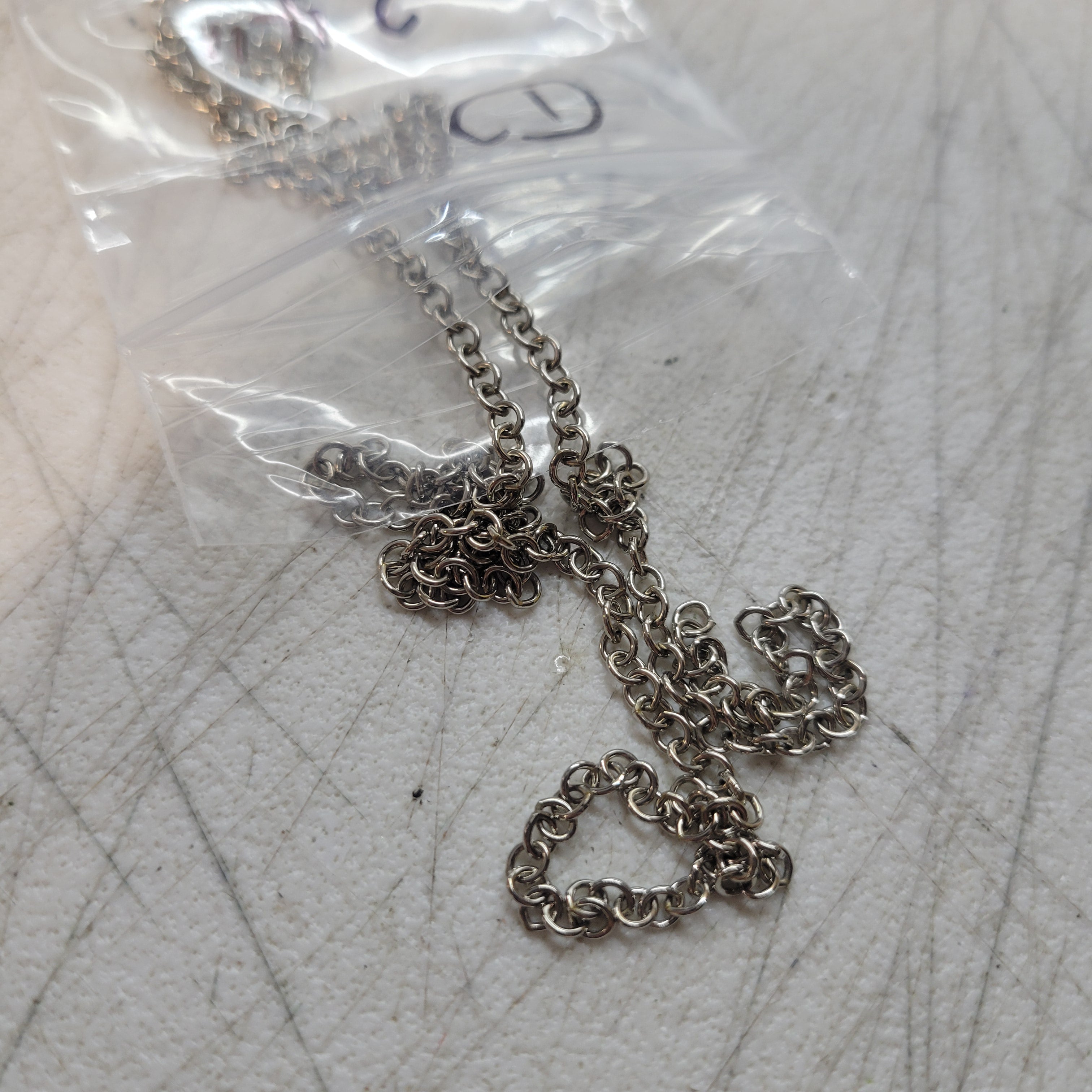 CLEARANCE 24" Silver Small Deco Chain (24 inch) | 7 Pack