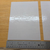 Wissmach 96 COE White Fusible Stained Glass – 2 Sheets (6" x 8")