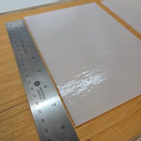 Wissmach 96 COE White Fusible Stained Glass – 2 Sheets (6" x 8")