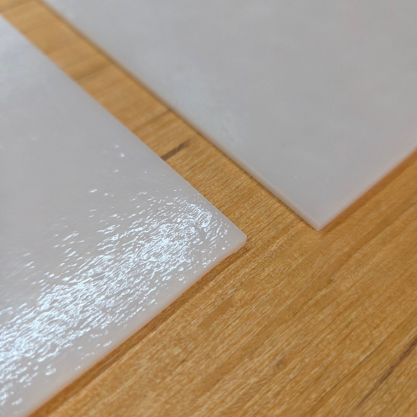 Wissmach 96 COE White Fusible Stained Glass – 2 Sheets (6" x 8")