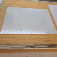 Wissmach 96 COE White Fusible Stained Glass – 2 Sheets (6" x 8")