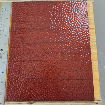 Orange Peel Hammered Wissmach Stained Glass – 2 Sheet Packs | 2 Size Options