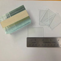 1.25" x 2" Rectangles Clear Flat Glass (1.25x2 inch) | 10 or 30 Pack