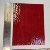 Deep Red Opal Wissmach 96 Stained Glass – 2 Sheet Packs | 2 Size Options