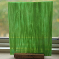 Olive Green Opal Wissmach 96 Stained Glass – 2 Sheet Packs | 2 Size Options