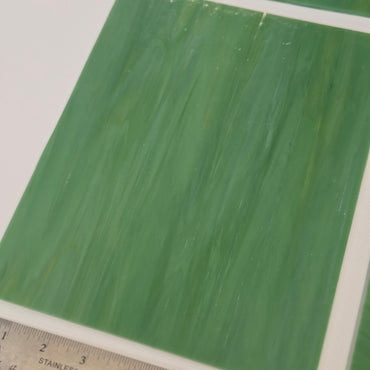 Olive Green Opal Wissmach 96 Stained Glass – 2 Sheet Packs | 2 Size Options
