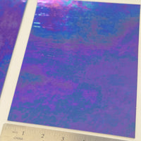 Midnight Blue Iridescent Luminescent Wissmach 96 Stained Glass – 2 Sheet Packs | 2 Size Options