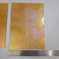 Cinnamon Iridescent Luminescent Wissmach 96 Stained Glass – 2 Sheet Packs | 2 Size Options