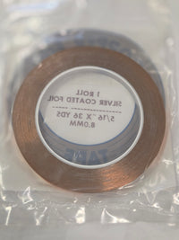 5/16" EDCO Silver Back Copper Foil Tape (36 yds)