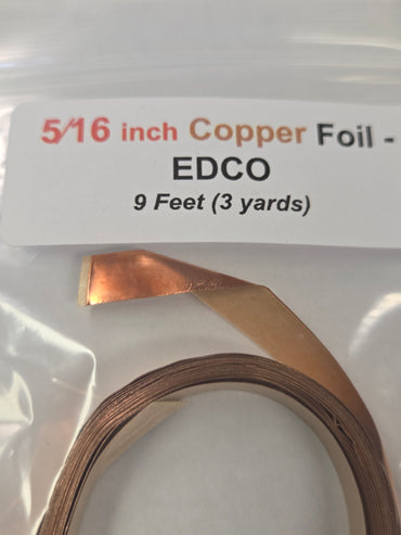 CLOSEOUT 5/16" EDCO Copper Foil Tape (9 FT)