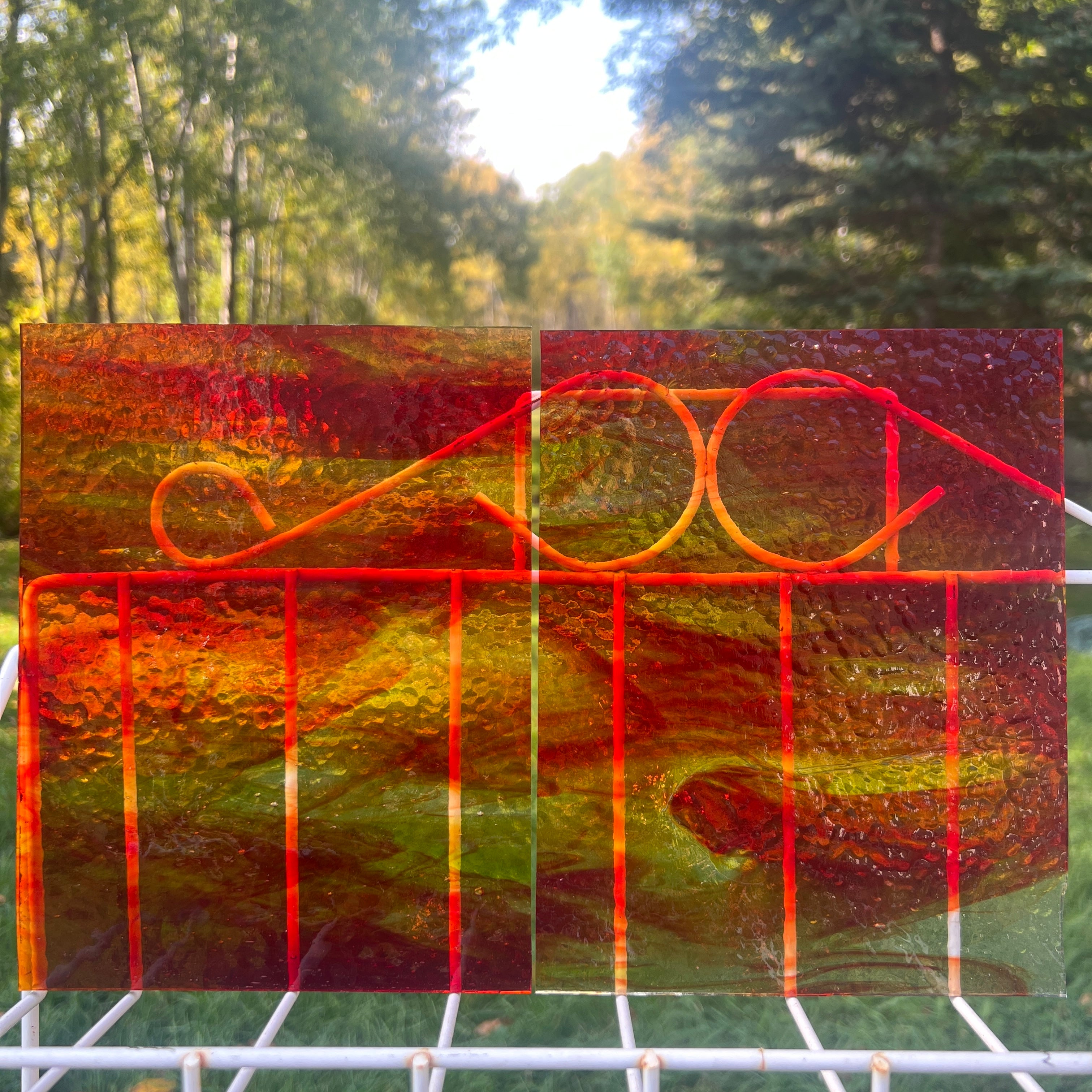Saffron Classic - Wissmach Stained Glass - 2 Sheets (6"x8")