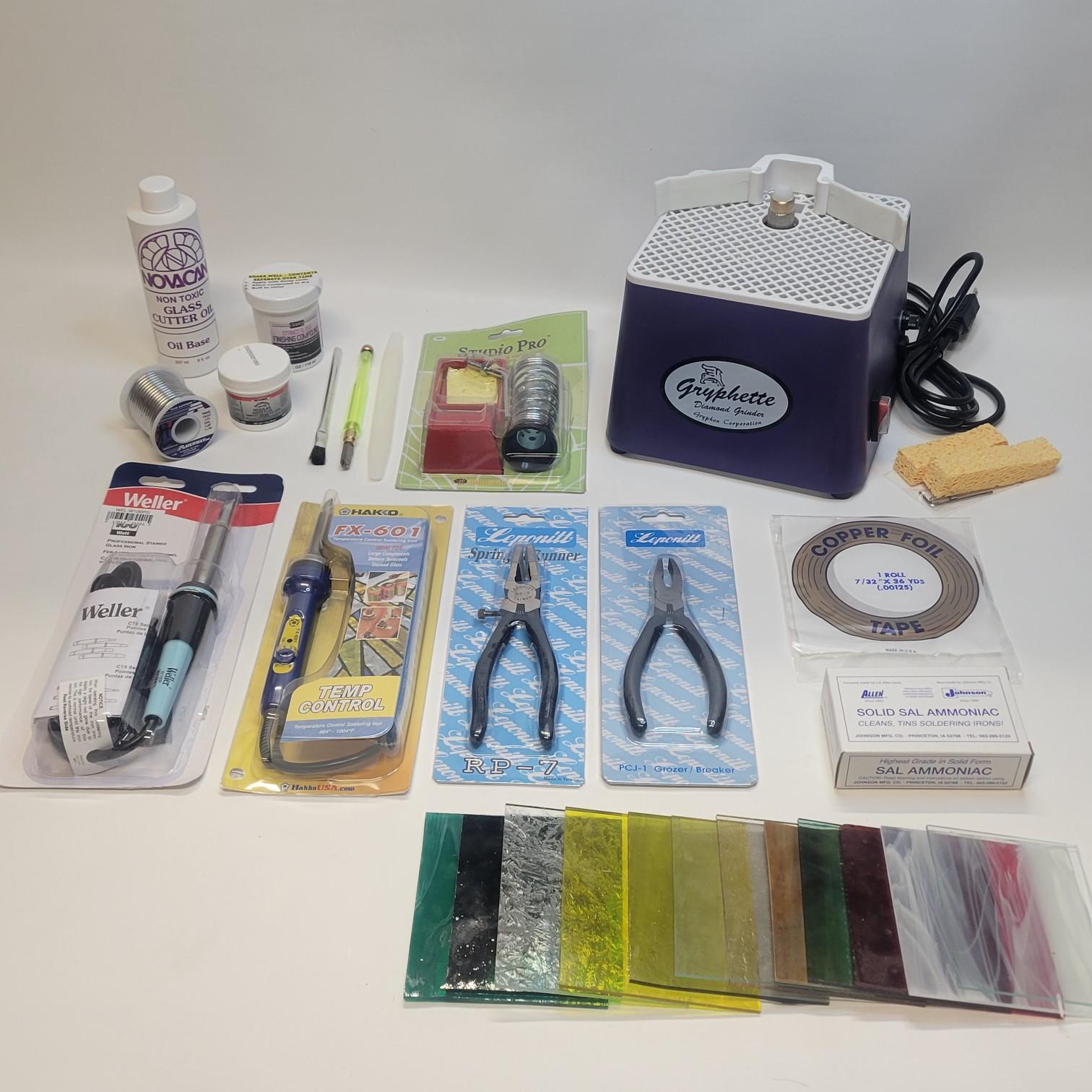 Stained Glass Beginner Kit - COMPLETE