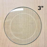 3" Clear Bevel Circles (3 inch)