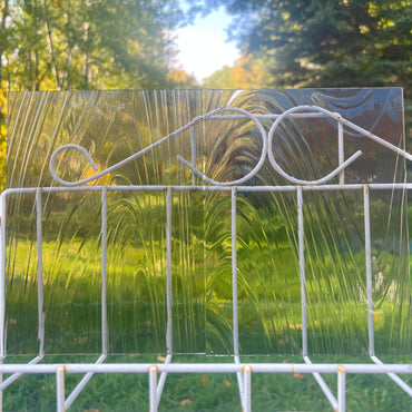 Gray Barn Wood Stained Glass - 2 Sheets (6"x8")