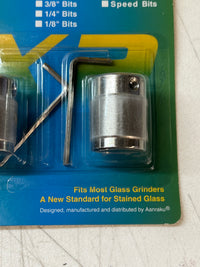 1" Aanraku Twofers Glass Grinding Bits (Fine 220 Grit)