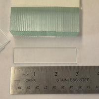 3/4"x 3" Rectangles Clear Flat Glass (.75 x 3 inch) | 10 & 30 Packs