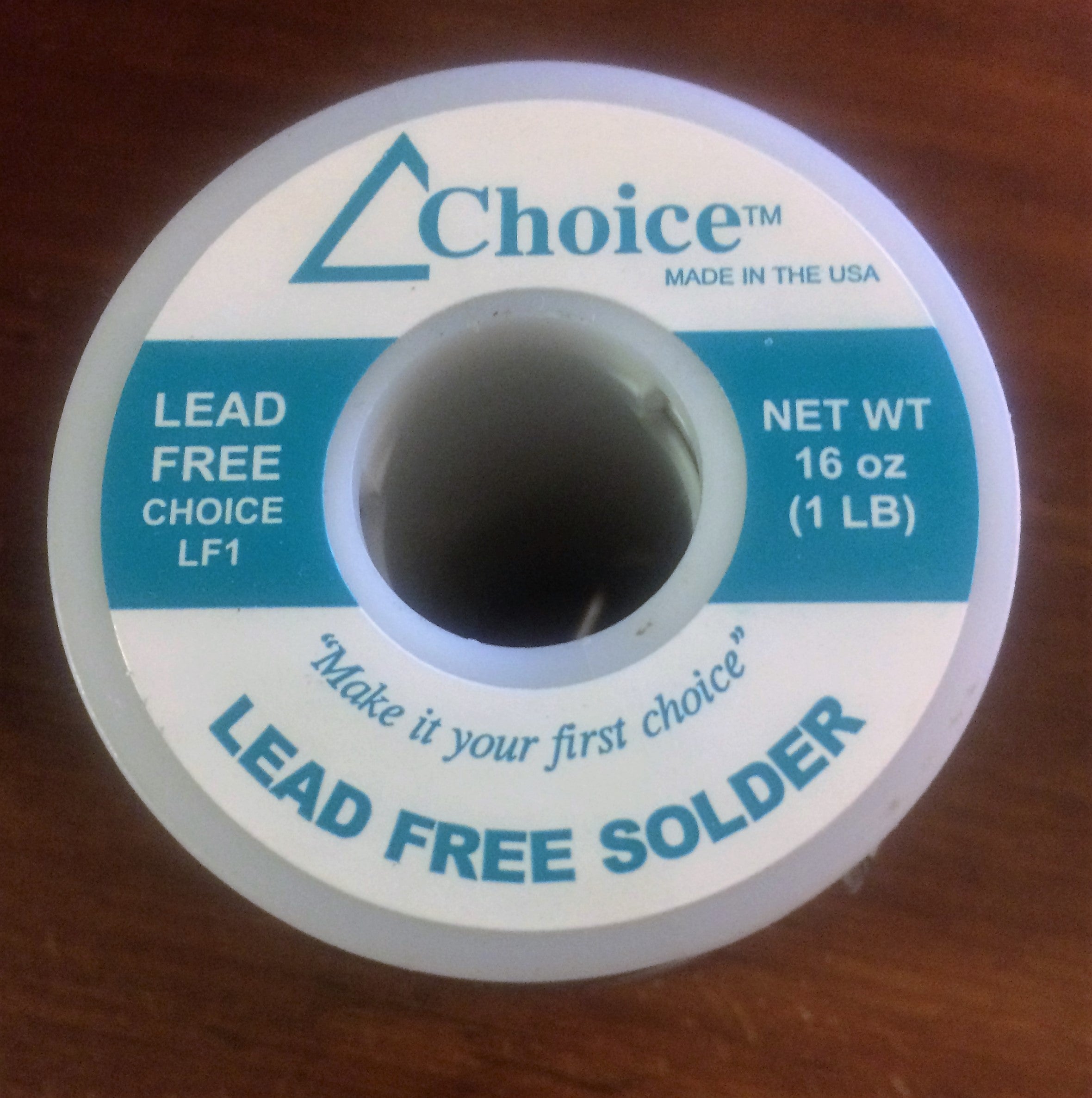 Laber Close CHOICE Lead Free Solder - 1 Pound (16 oz) Roll Solder – Robin's Glass ...