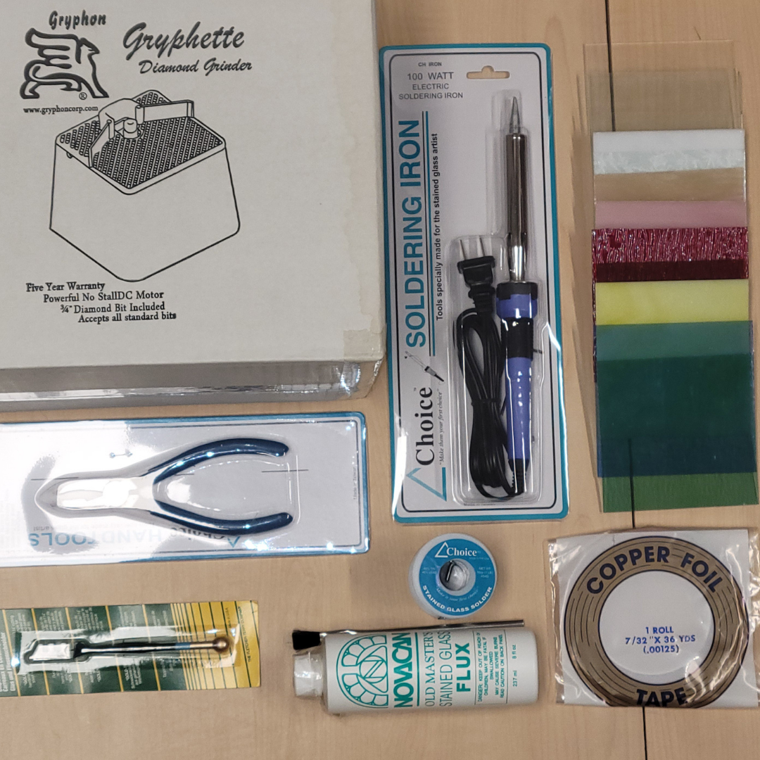 Complete Stained Glass Beginner Kit