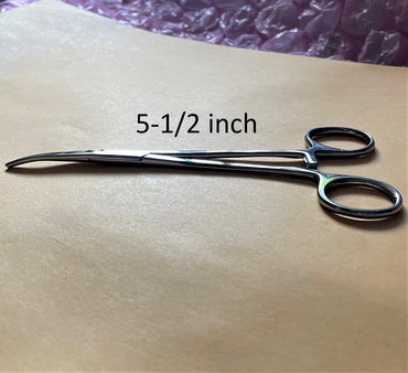 Hemostat bent 5.5 c