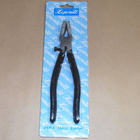 Leponitt - 8" Metal RUNNING Pliers for Straight Breaking of Glass Score  - Glass Breaking Tool