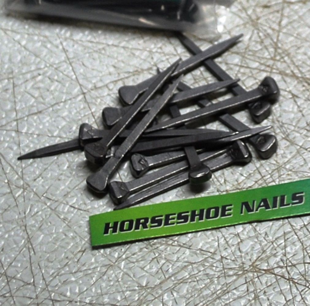 Horseshoe Nails  - Farriers Hold Lead Project Together -25, 50, or 100 Packs