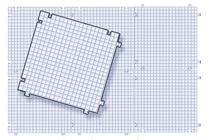 Waffle Grid Cutting Surface - 6 Pack, 4 Pack, or 2 Pack 