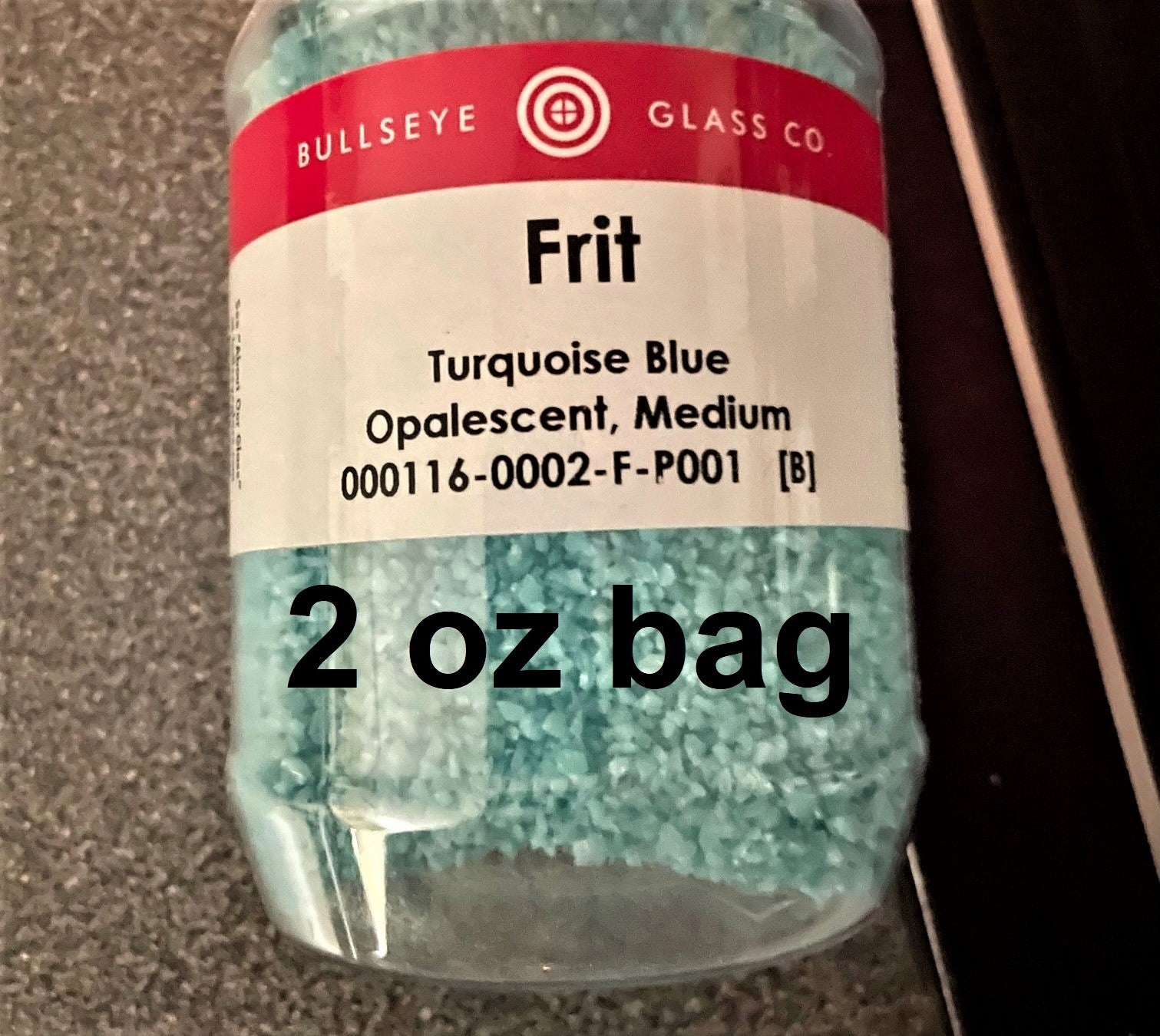 Turquoise Blue Frit 2 oz