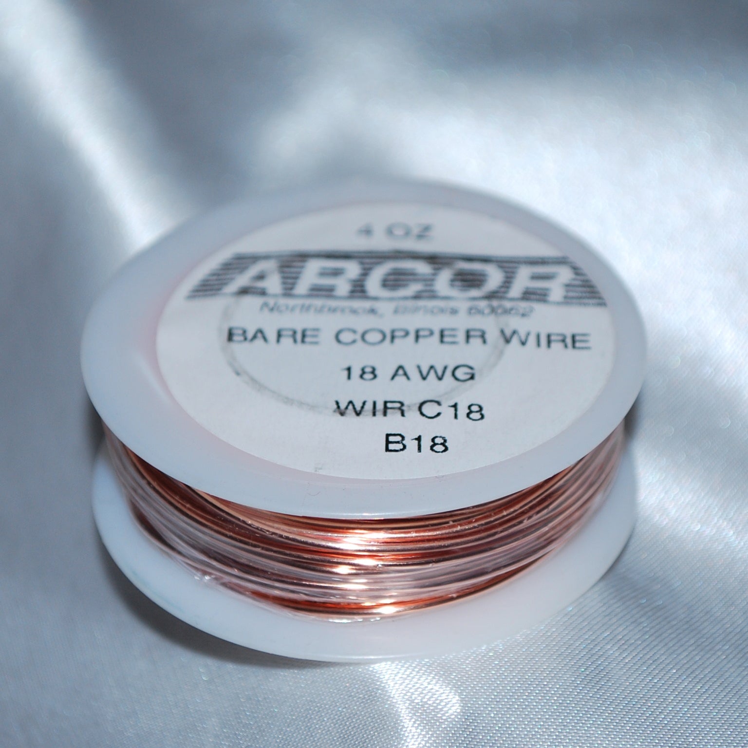 4oz Bare Copper Wire 18G