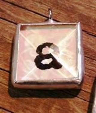 bevel square charm