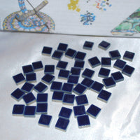 Dark Royal Blue Mosaic Tiles