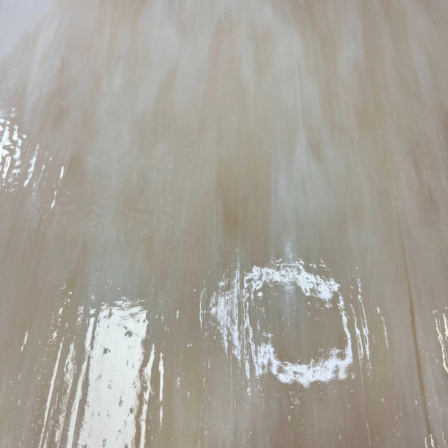 Champagne Opal Wissmach Stained Glass (6"x8") - 2 Sheets