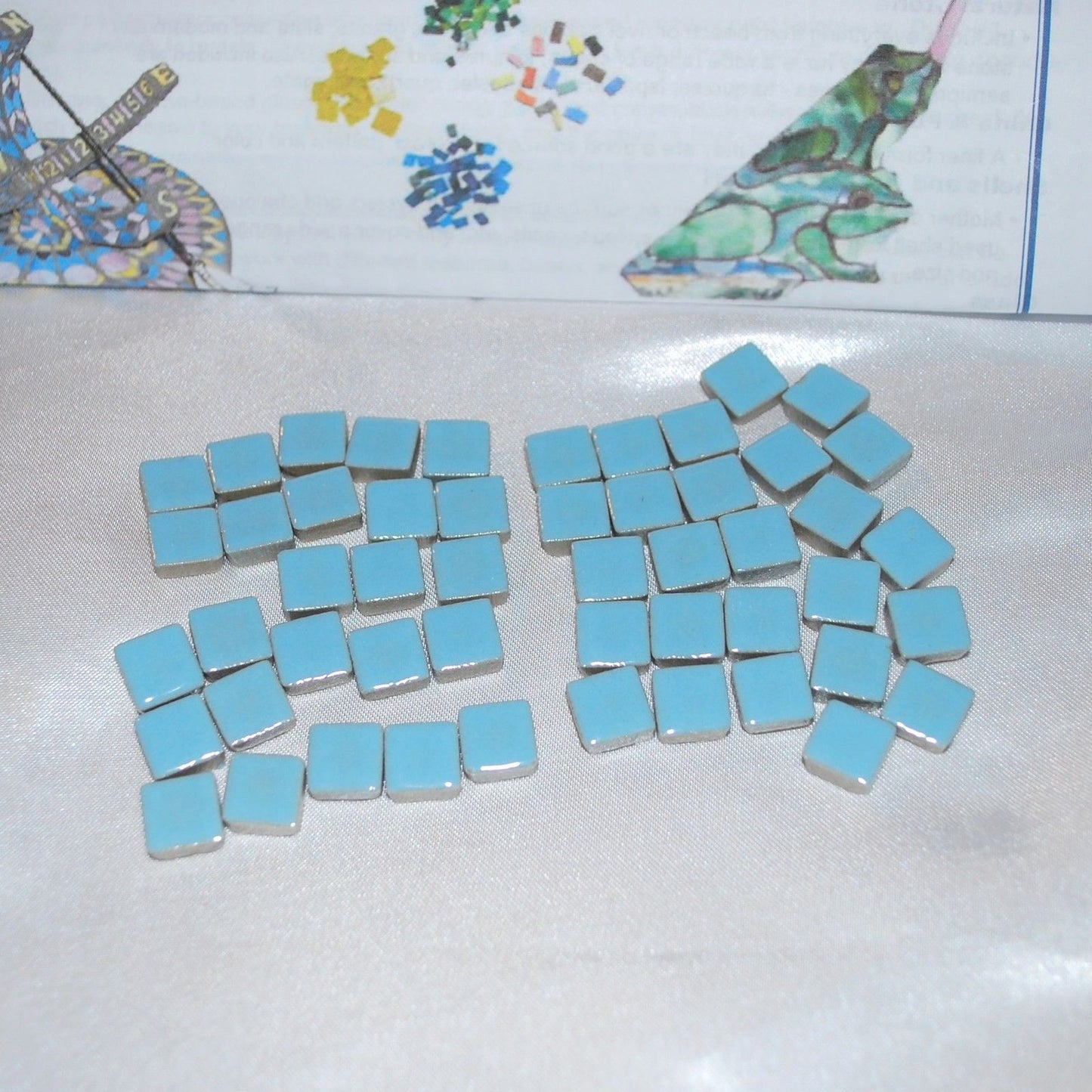 Light Blue Mosaic Tiles