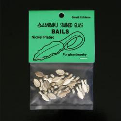 Aanraku SMALL NICKEL plated Jewelry BAILS