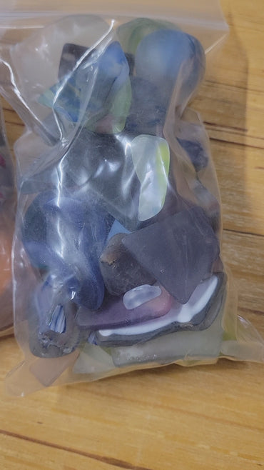 14 oz Tumbled Colored Glass | Recycled Hot Glass COE96