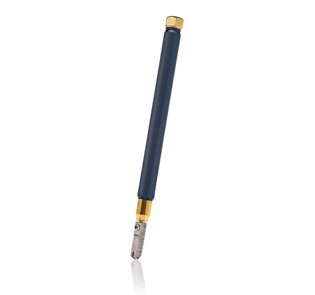 Toyo Brass Oil Fed Pencil Style Glass Cutter