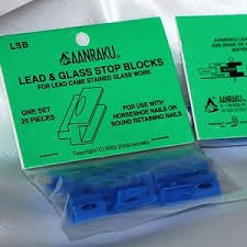 Aanraku -  Lead & Glass Stop Blocks -  25 Pack