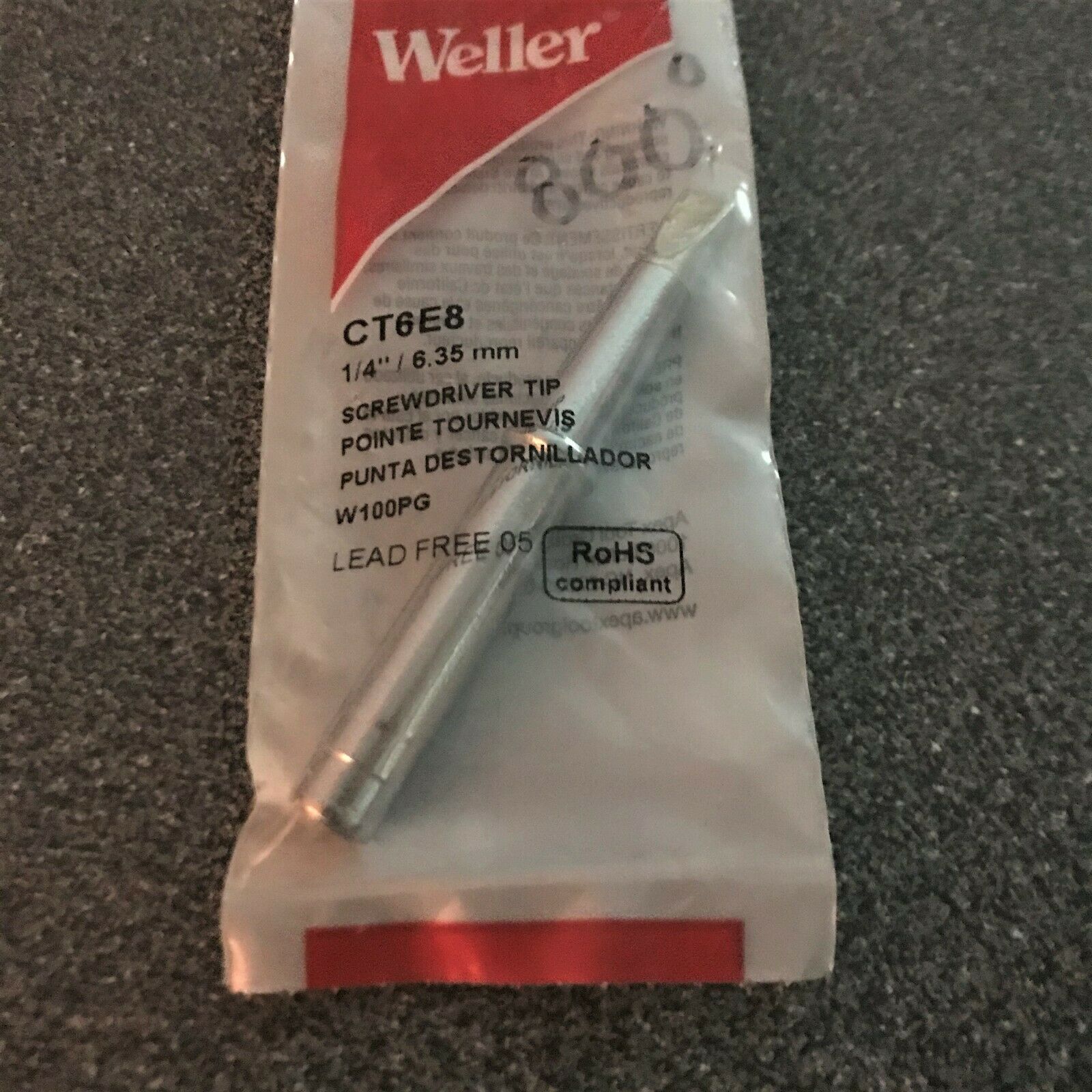 weller 1_4 800 degree tip