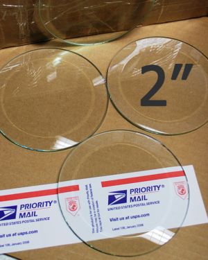 2″ Clear Bevel Circles (2 inch)