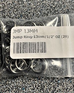 Jump Rings – 5/8″ (10 pack) Tinned Copper 14 Gauge 1/2″ Inside Dimension