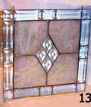 Project Kit: 13″ Victorian Bevel Frame Kit – 13 Inch (includes clear bevels only)