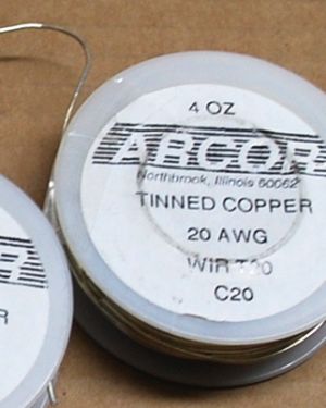 4 oz Tinned Copper Wire (silver color) 20 Gauge 79 ft roll