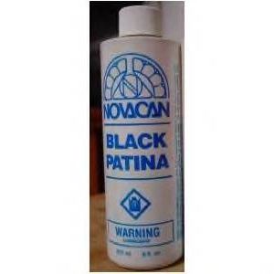 Black Patina for SOLDER and Lead – Novacan 8 oz.