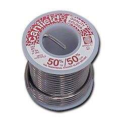 Canfield 50/50 Solder for Stained Glass 1 lb Spool