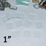 1" Square Clear Flat Glass (1 inch)