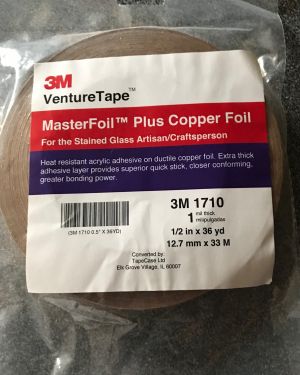 1/2″ Copper Foil Tape – 36 yards – 3M Venture Tape is DISCONTINUED