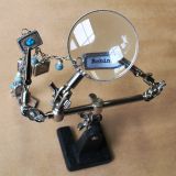 Third Hand Magnifier - Helping Hands with Magnifying Glass