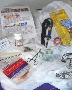 Complete Kit for Solder Jewelry Art with Hakko Temp Control Iron