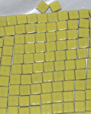 (50) 3/8″ SMALL Glossy CERAMIC Mosaic Tiles + Instructions – COLOR CHOICES