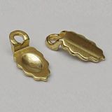 Aanraku gold plated earring bails